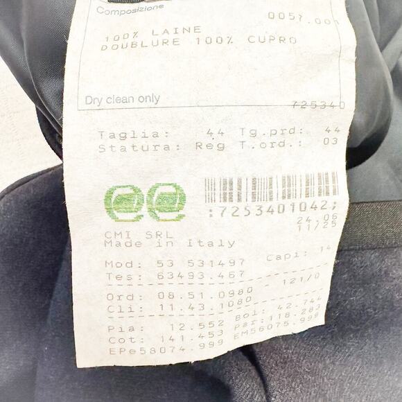 Calvin Klein Collection Wool Charcoal Pencil Skirt Size 8 / 44 - Picture 5 of 7